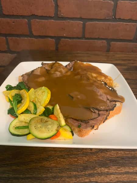 Hot Open Roast Beef Lunch Oceana Diner Diner in Jacksonville, FL