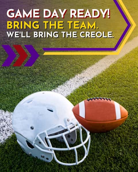 Football is better together.
Round up your crew and make game day all about great food, great company, and plenty of Creole flavor.
Grab your team and celebrate football season at Charlie's Creole Kitchen!
#CharliesCreoleKitchen #CollegeFootball #CollegeFootballSaturday #GameDay #DallasEats #LowestGreenville #CreoleFood