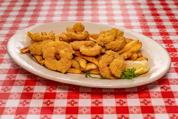 Fried Jumbo Shrimp Plate