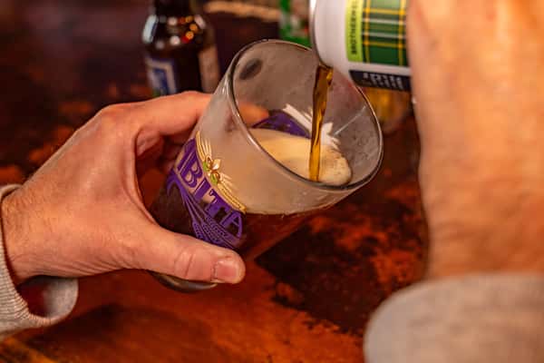 Pouring Beer