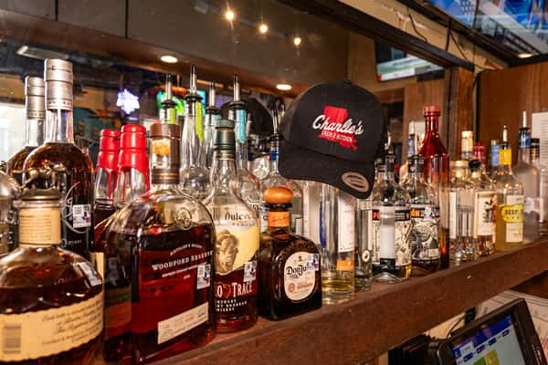 Int Bar Bottles With Baseball Cap