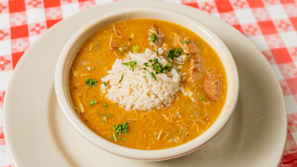 Chicken & Sausage Gumbo - Catering