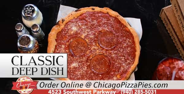 Classic Chicago Style Pizzas