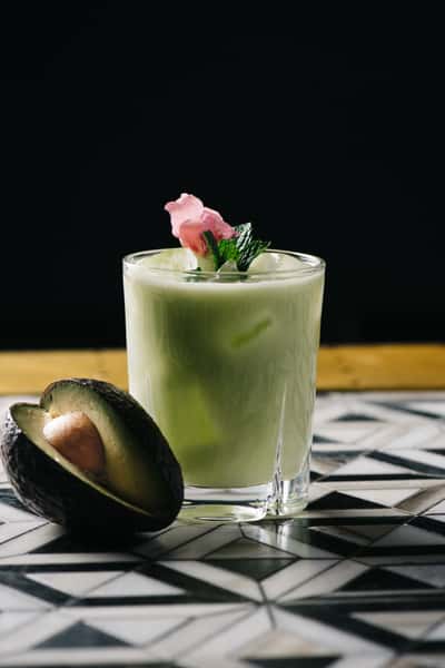 green cocktail