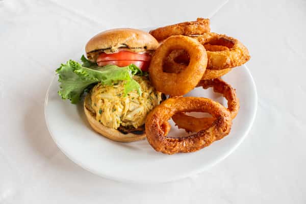 Crab Cake Burger