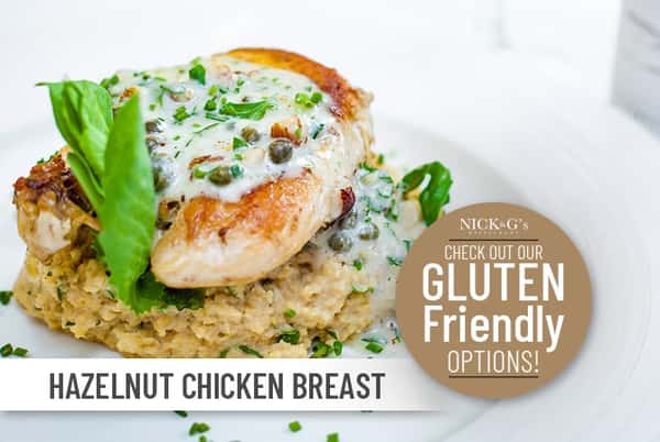 Hazelnut Chicken Breast Gluten Friendly Option
