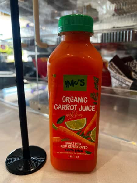 Imo's organic carrot juice