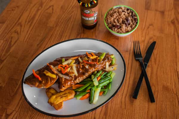 brown stew fish