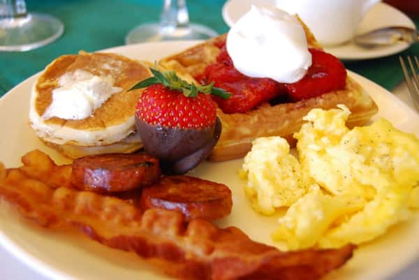 brunch plate
