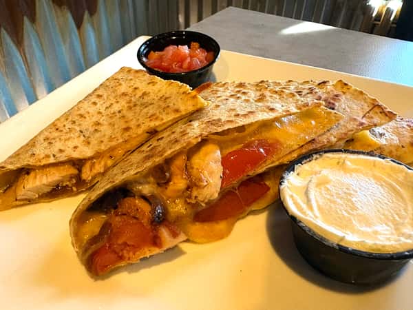 CHICKEN BACON RANCH QUESADILLA