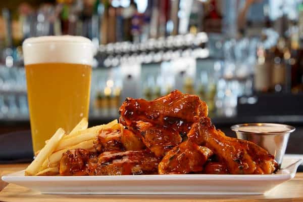 wings and beer