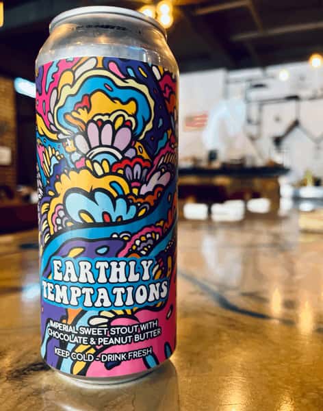 Hidden Springs Earthly Temptations Chocolate Peanut Butter Stout (ABV 8%)