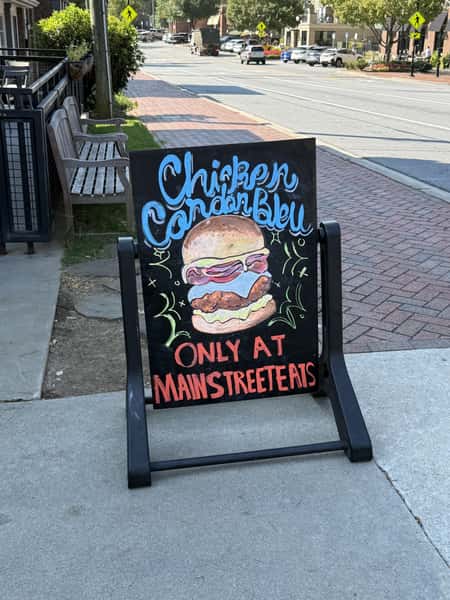 Chicken Cordon Bleu Sign