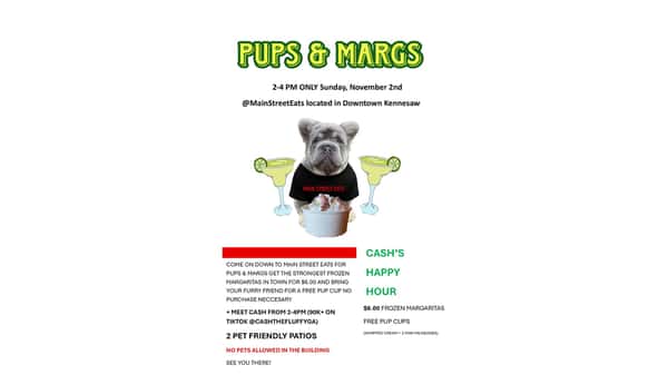 Pup Cups & Margaritas