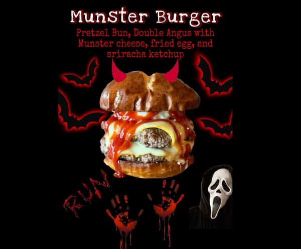 Munster Burger for Halloween