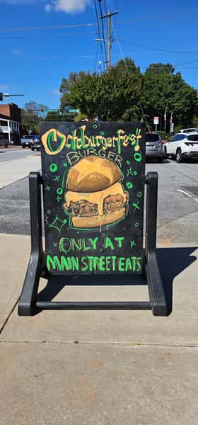 Octoburgerfest Burger & Sam Adams Beer Special