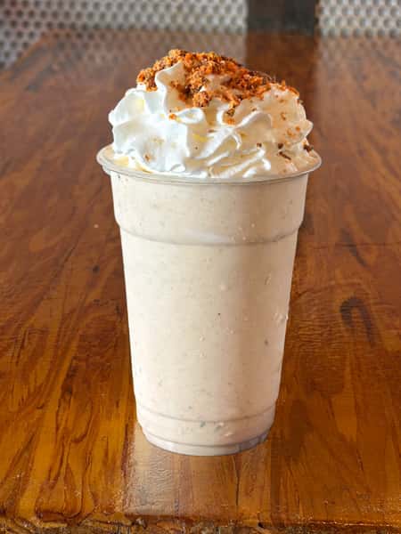 Toffee Butterfinger Peanut Butter Shake