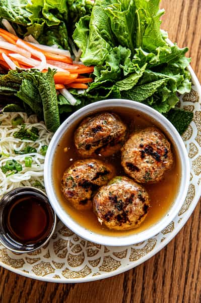 Bowl of Vietnamese soup