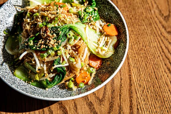 Plate of Vietnamese food