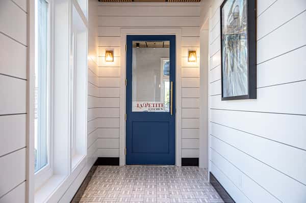 Front door entrance to La Petite Kitchen