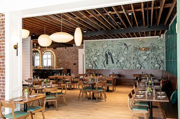 Interior view of the dining room