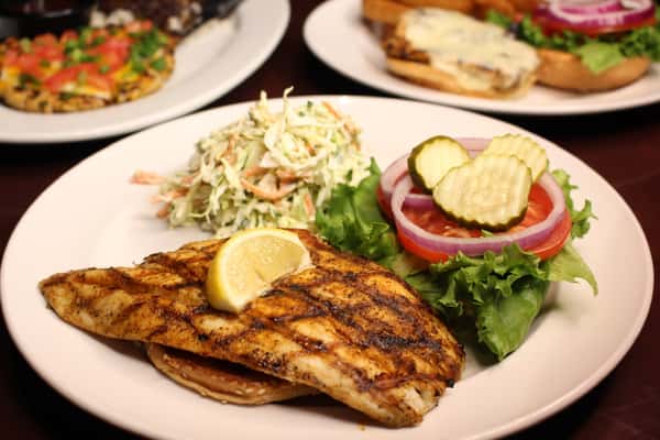 Grilled Cajun Mahi Mahi Sandwich