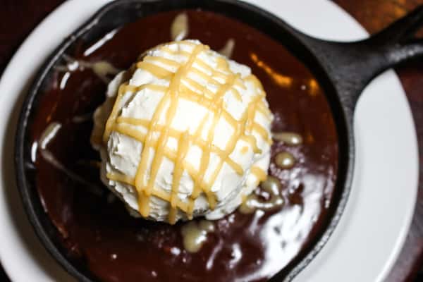 Iron Skillet Brownie