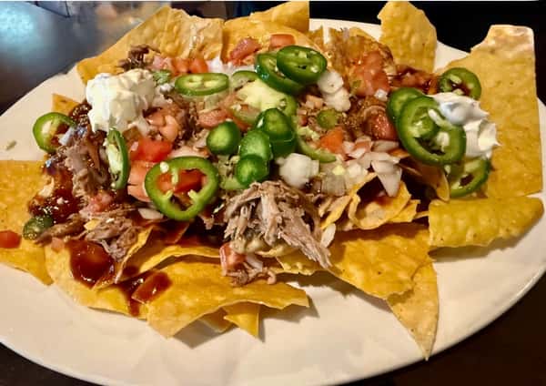 BBQ Pulled Pork Nachos