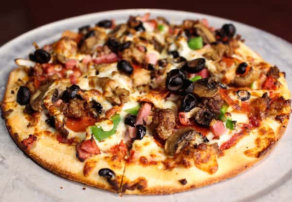 Sam's Kitchen Sink Pizza