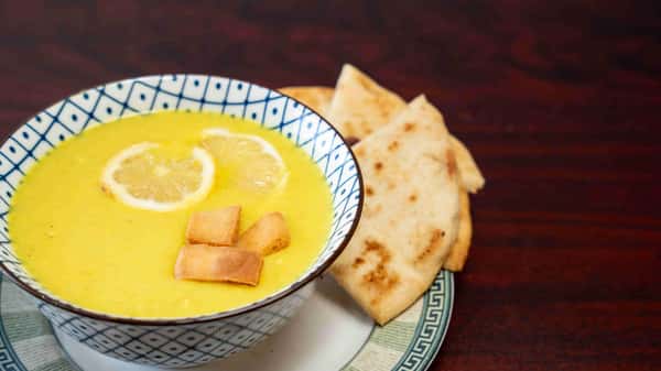 Avgolemono with Pita