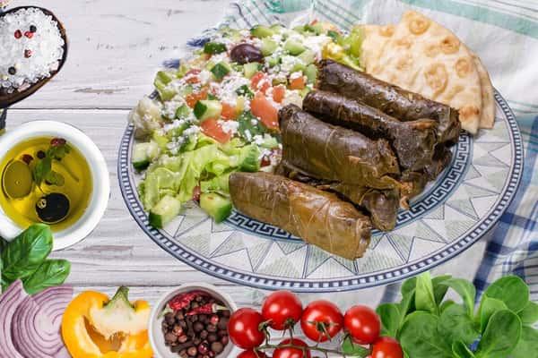 Dolmathes Plate