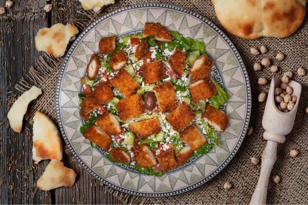 Chicken Finger Salad