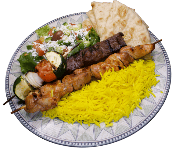 Chicken and Beef Tikka Plate