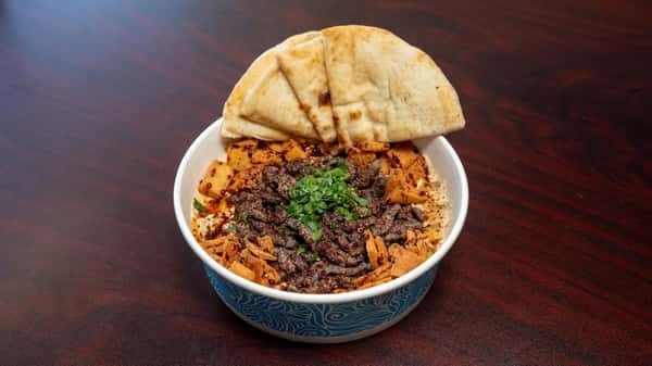 Loaded Hummus with Pita
