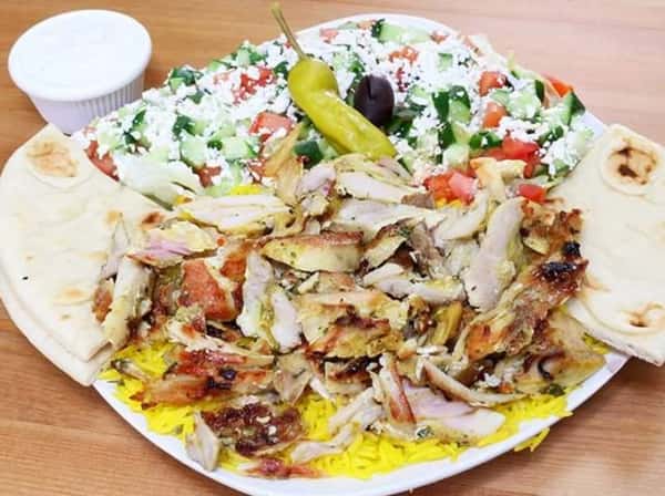 Chicken Shawarma Plate