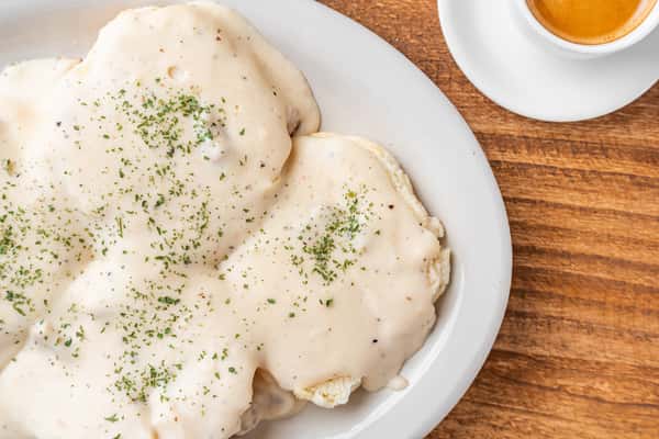Biscuits & Gravy by the Pan