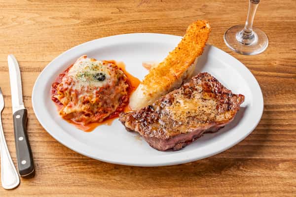 Dancing Butter Steak & Lasagna