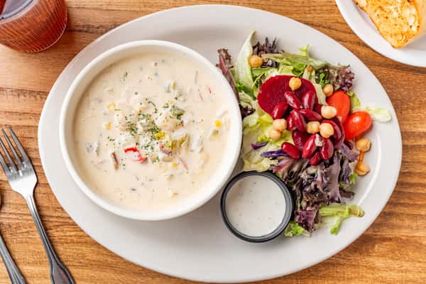 Soup Salad Bread