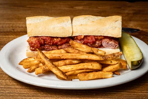 Italian Sausage Sandwich