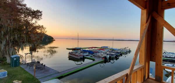 Boats at dock