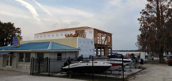 Front of restaurant and boats 1