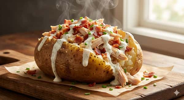 Chicken Bacon Ranch Spud
