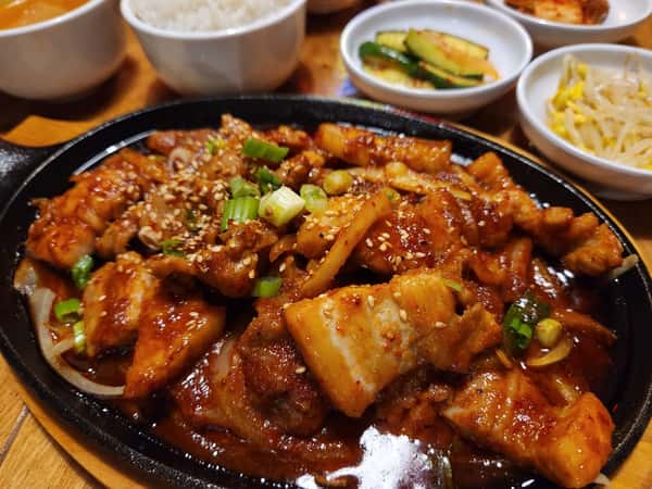 Korean Spicy Pork Ssambap
