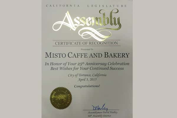 Misto Caffé and Bakery - American Restaurant in Torrance, CA