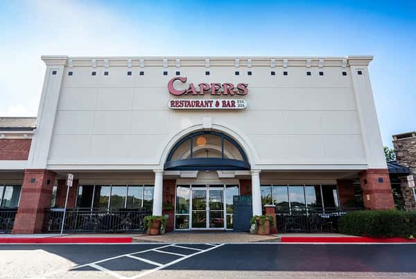 Exterior of restaurant