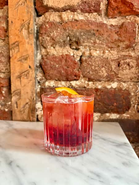 Blood Orange Americano