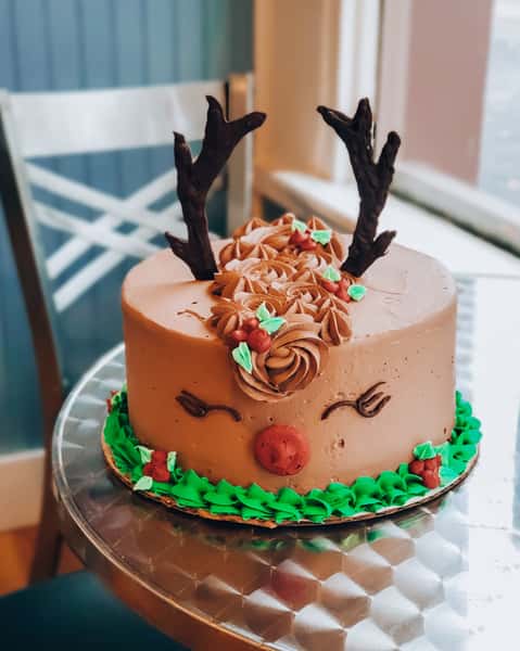 reindeer cake