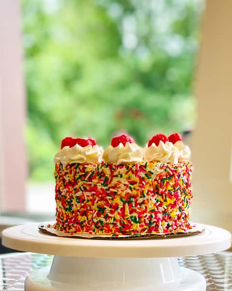 sprinkle cake