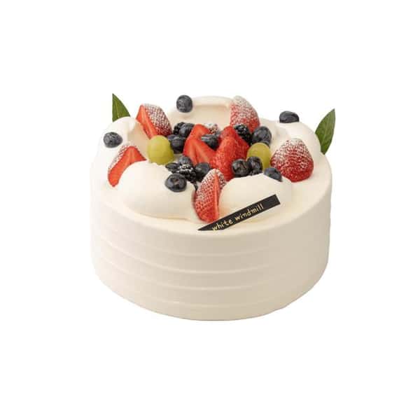 Strawberry Fresh Cream Cake 8"