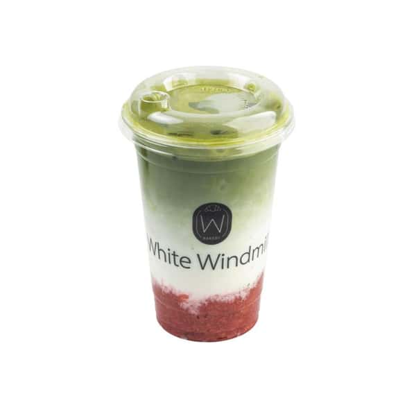 Strawberry Matcha Latte